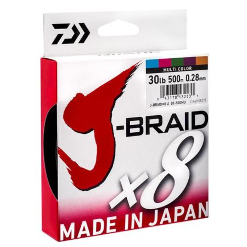 Daiwa J-Braid 8 – 150m|20lb|30lb|40lb|50lb