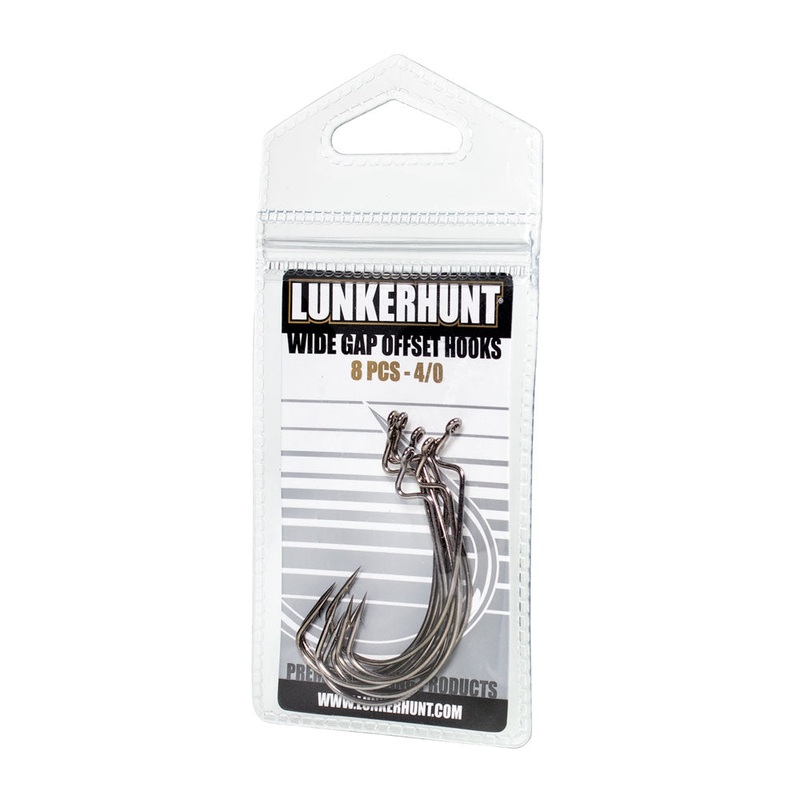 Wide Gap Offset Hooks|3/0 Hook|4/0 Hook|5/0 Hook