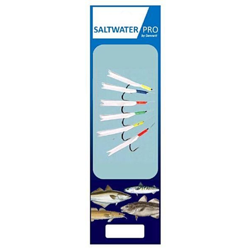 Dennett Saltwater Pro 6 Hook Daylight Rigs