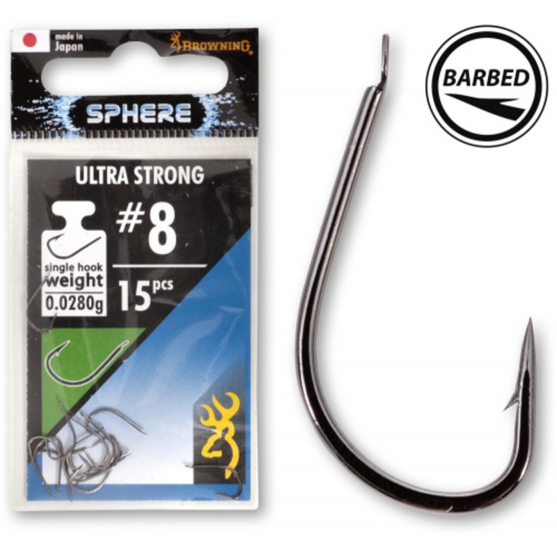 Browning Ultra Strong Hooks|8|10|12|14|16