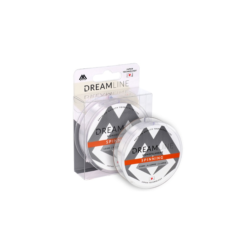 Dreamline Spinning Line|0.12mm – 2.64kg|0.14mm – 3.18kg|0.16mm – 3.93kg|0.18mm – 4.79kg|0.20mm – 4.93kg|0.22mm – 6.18kg|0.24mm – 7.95kg|0.26mm – 8.91kg|0.28mm – 9.89kg|0.30mm – 10.88kg