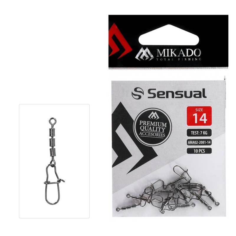 Mikado Roller Swivel – Triple with snap