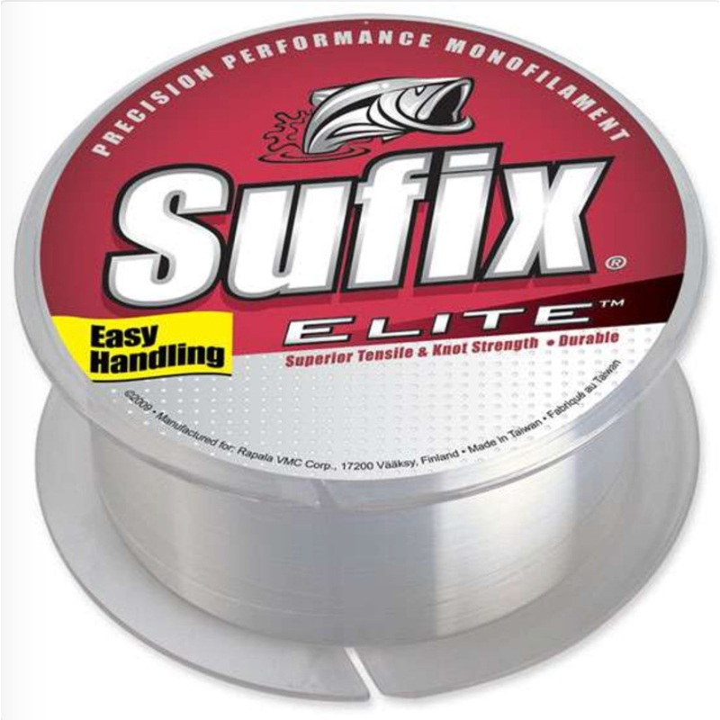 SUFIX ELITE MONOFILAMENT FISHING LINE CLEAR
