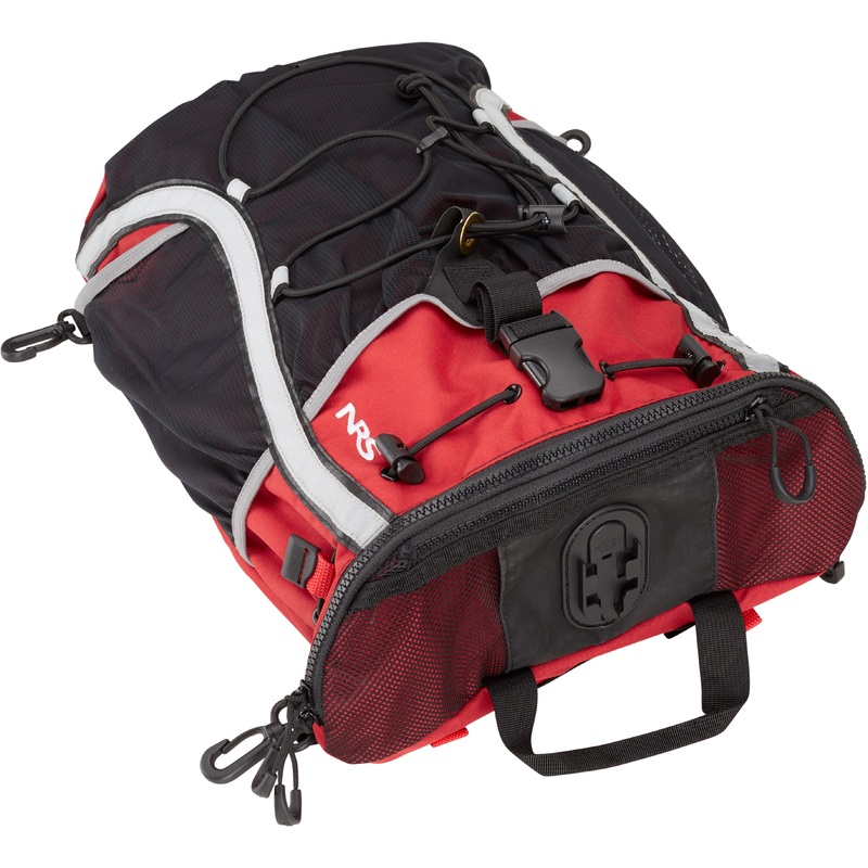 NRS Taj M Haul Deck Bag|Black/Red