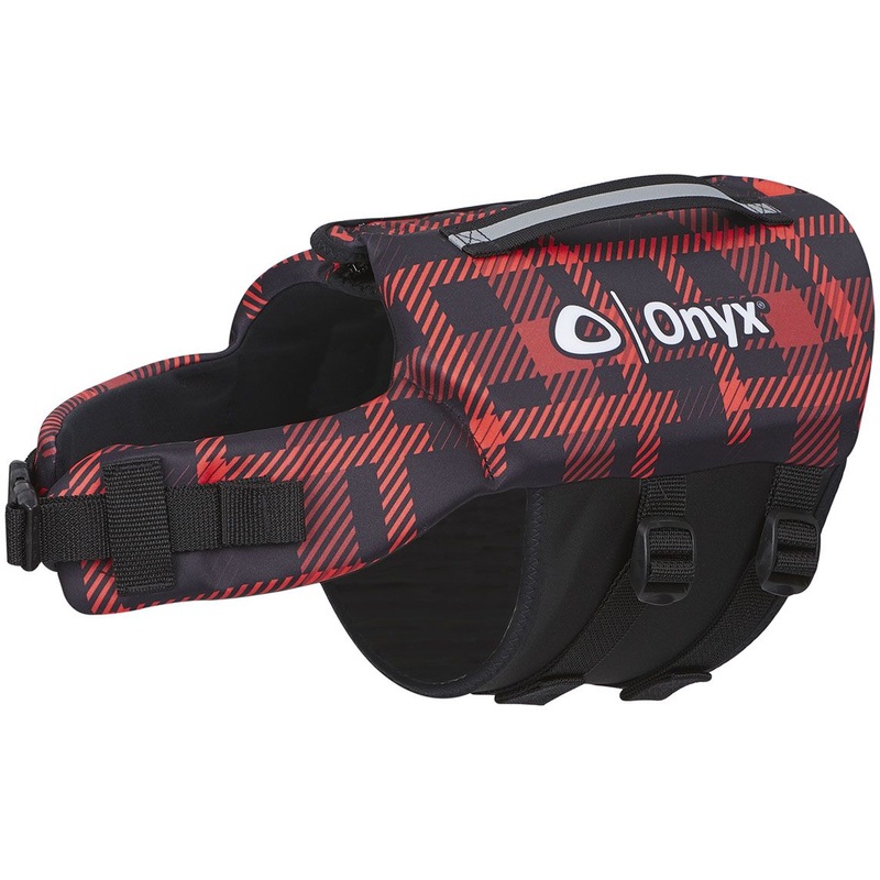 Onyx Neoprene Pet Vest|M|L|XL|Red Plaid