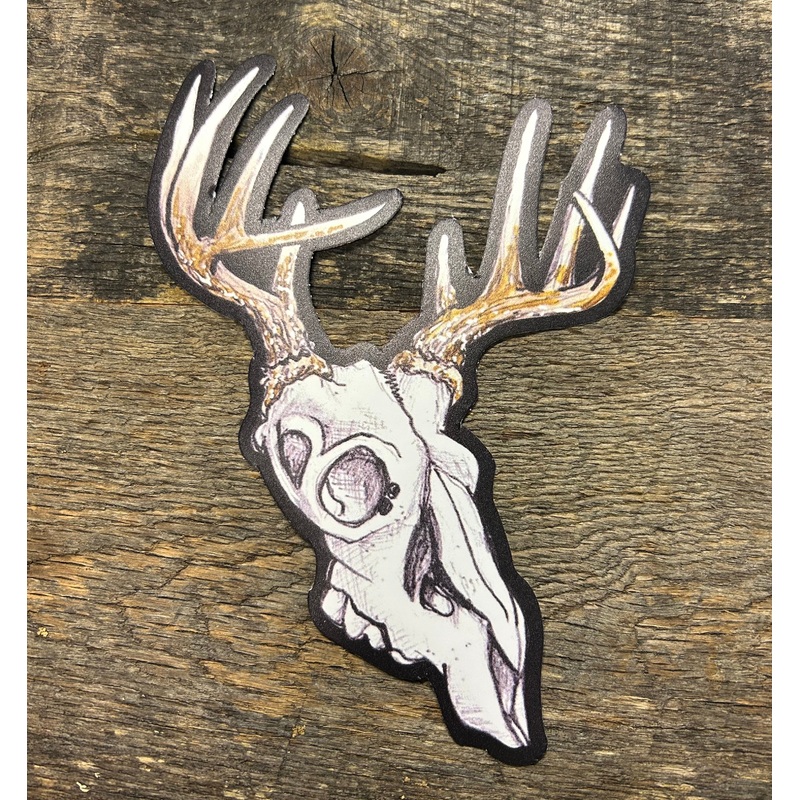 Bone Head the Deer Decal|Small|Large