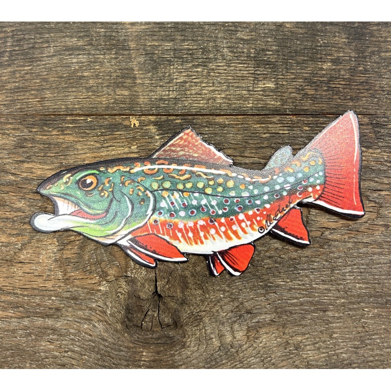 Brook Trout Decal by Scales and Tales