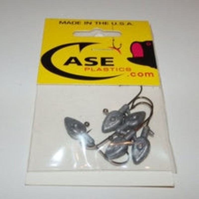Case Fish Head Jig|1/4 oz.|1/8 oz.