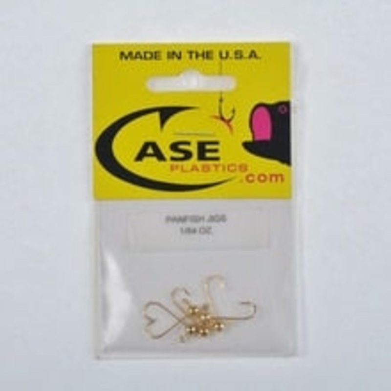 Case Gold Plated Jig|Panfish 1/32 oz.|Trout 1/64 oz.