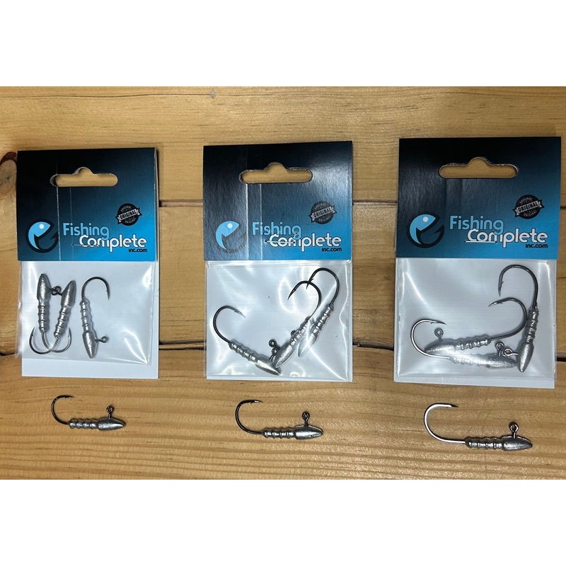 Hover Jigheads – 3 Hook Sizes|SZ. 1|SZ. 1/0|SZ. 2/0