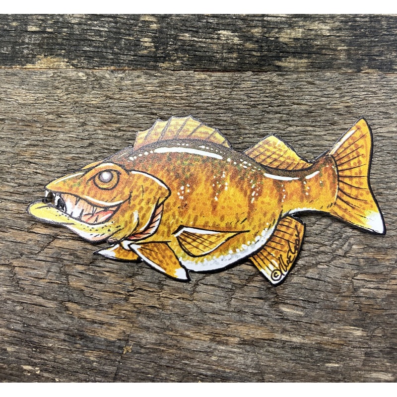 Jiggy (Walleye) Decal|Small|Large