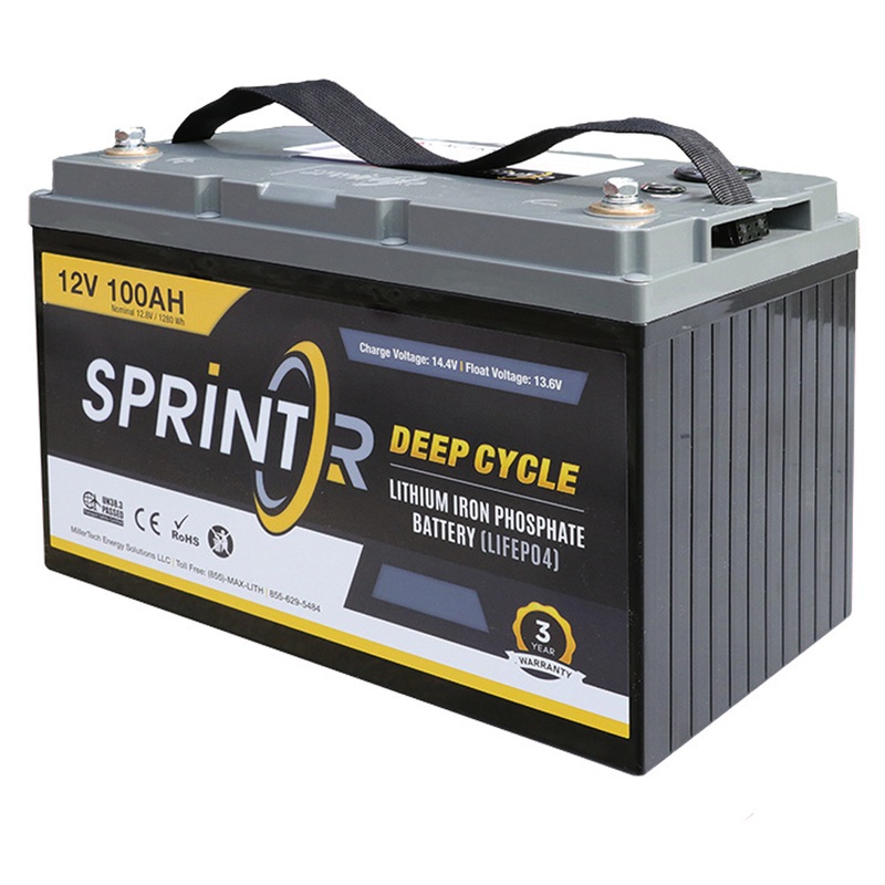 Millertech- 12V 100AH SPRINTR Economy Battery