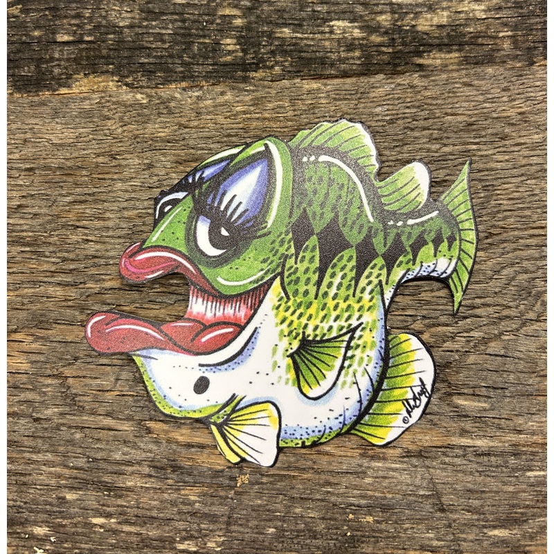 Rosie (Largemouth Bass) Decal|Small|Large