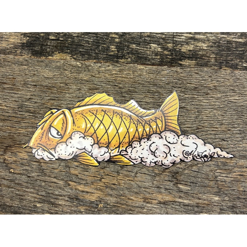 Slurp the Carp Decal|Small|Large