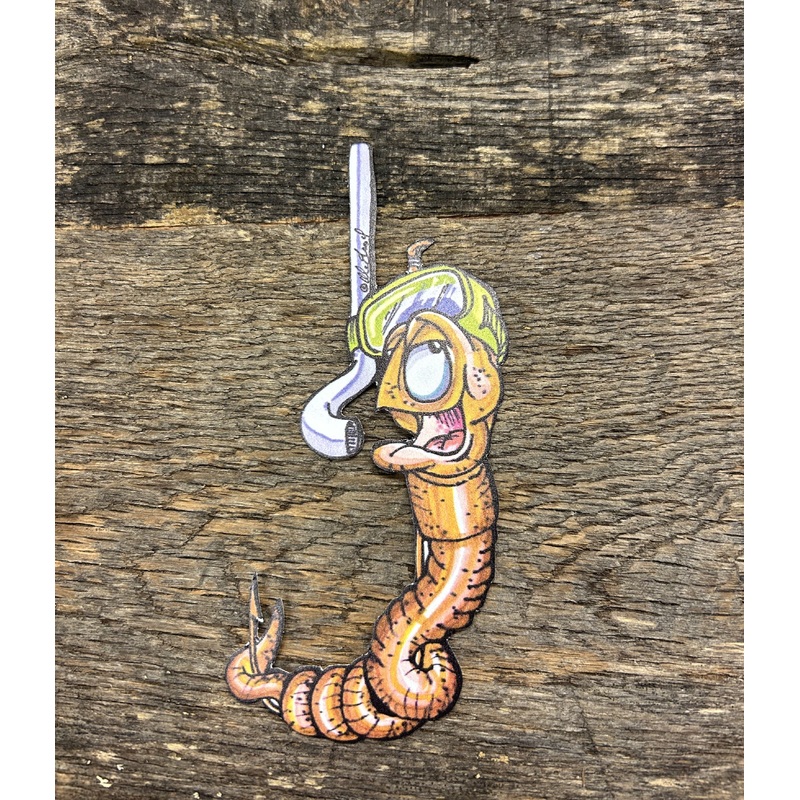 Snorkel The Worm Decal