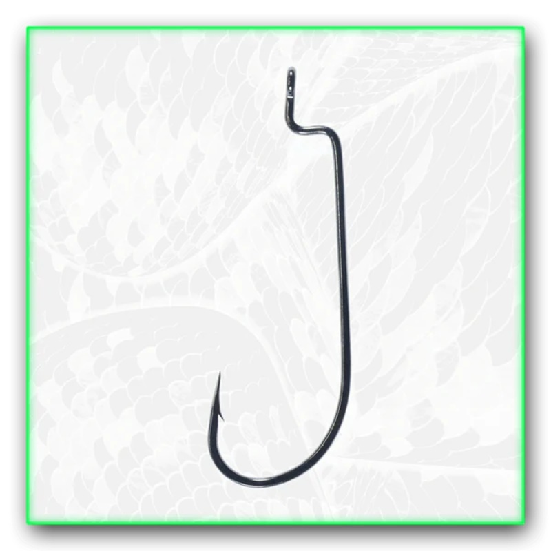 Vector Offset Worm Hooks|1/0|2/0|3/0|4/0|5/0
