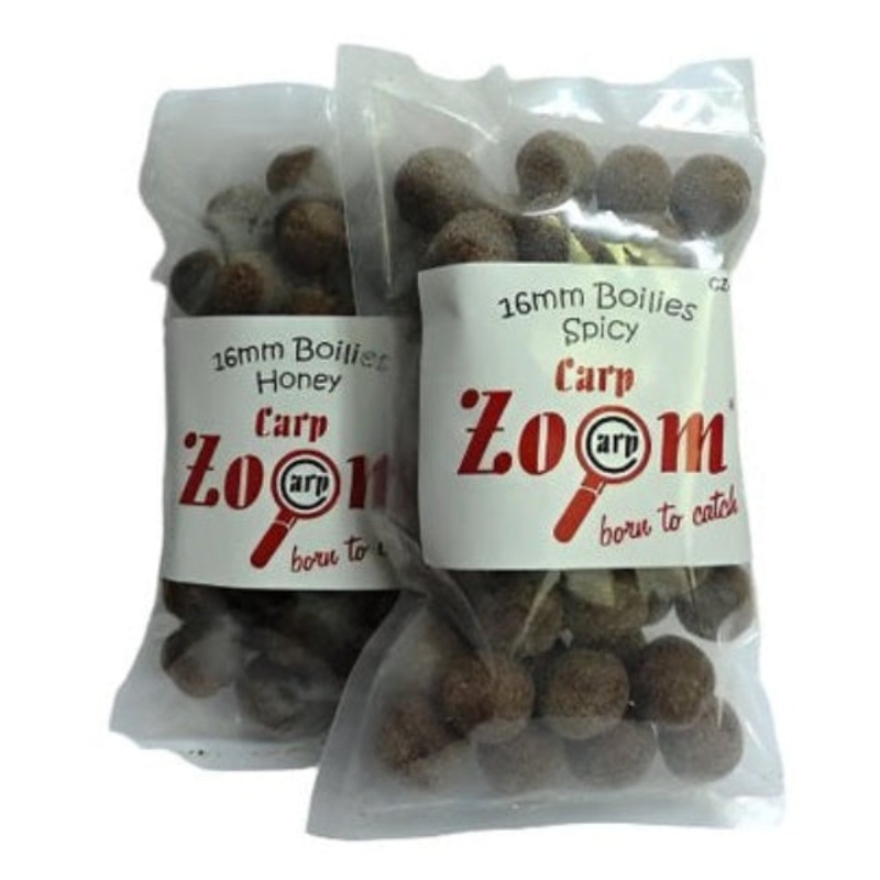 Carp Zoom Spicy Boilies | Carp Fishing | CZ-4660R | 50 Pcs Per Pack |