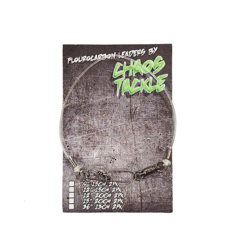 Chaos Tackle Fluoro Leader (2pk)