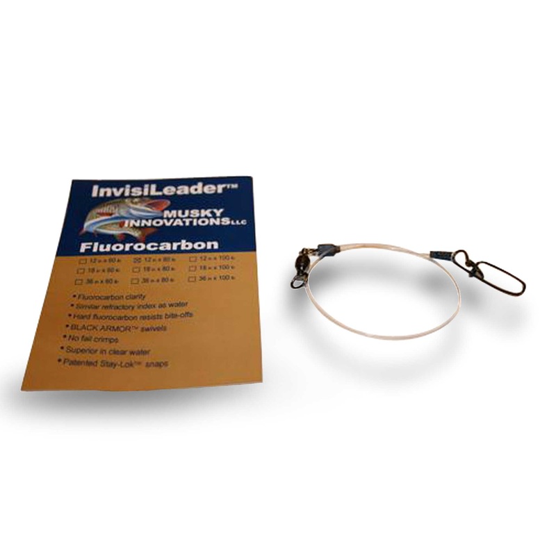 Musky Innovations Invisi Fluorocarbon Leader