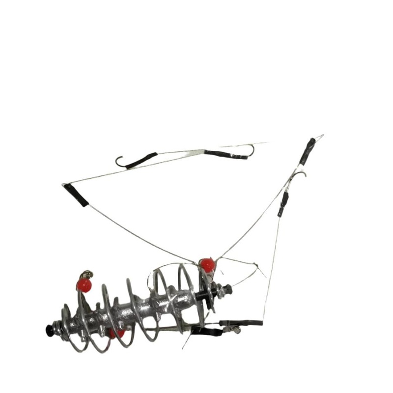 OnLiTop Spring Feeder Rig With Hooks | 50 Gm | Carp Fishing |