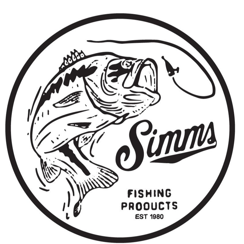 Simms Nostalgic Bass Sticker