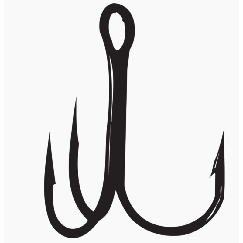 Gamakatsu Treble Round Bend Hook