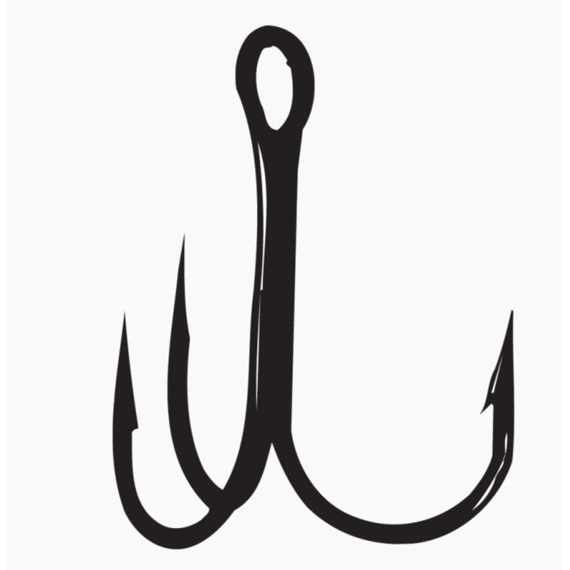 Gamakatsu Treble Round Bend Magic Eye Hook