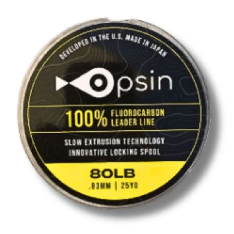 Opsin Florocarbon Leader|25lb|30lb|35lb|40lb|50lb|60lb|80lb