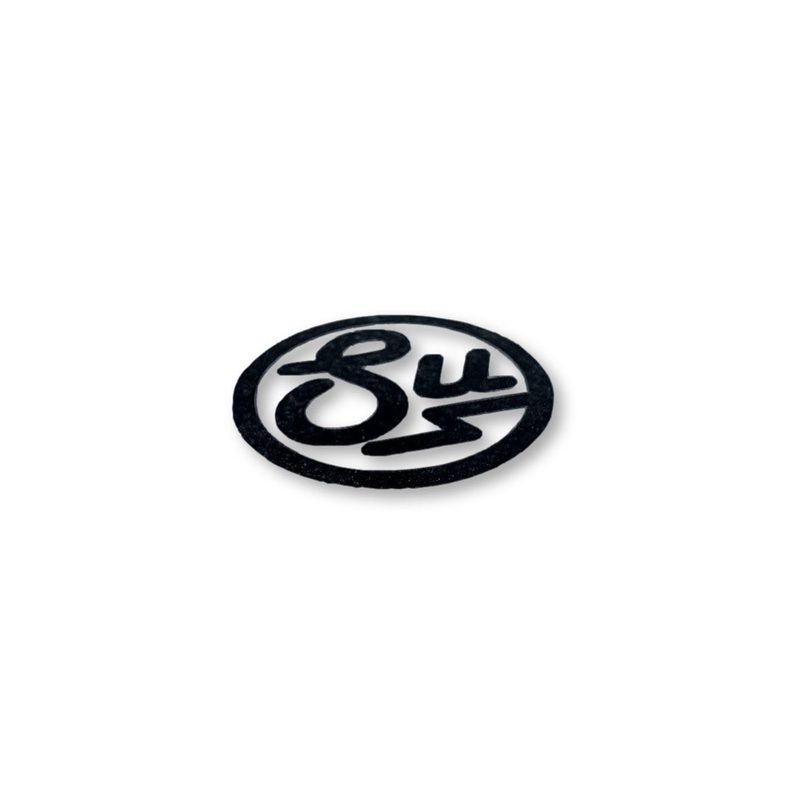 Swimbait Underground Circle SU Transfer Sticker – Black