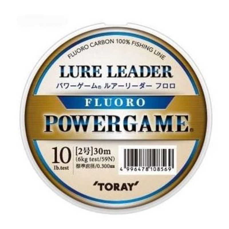 Toray Powergame Flurocarbon|20 lb|25 lb|30 lb|35 lb|40 lb|50 lb|30m