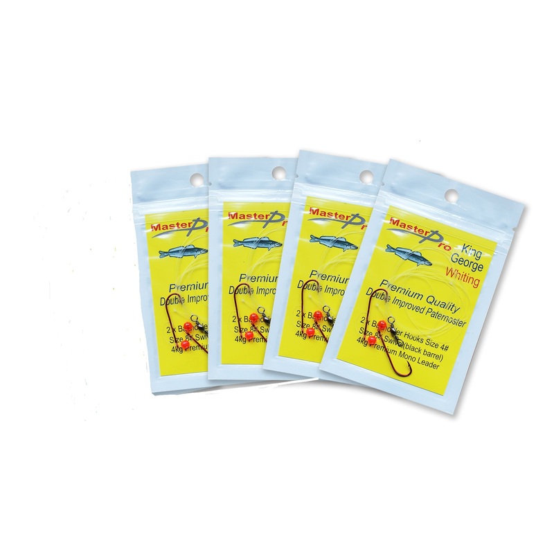 4 x Custom Designed King George Whiting Rigs Fishing Tackle 4#