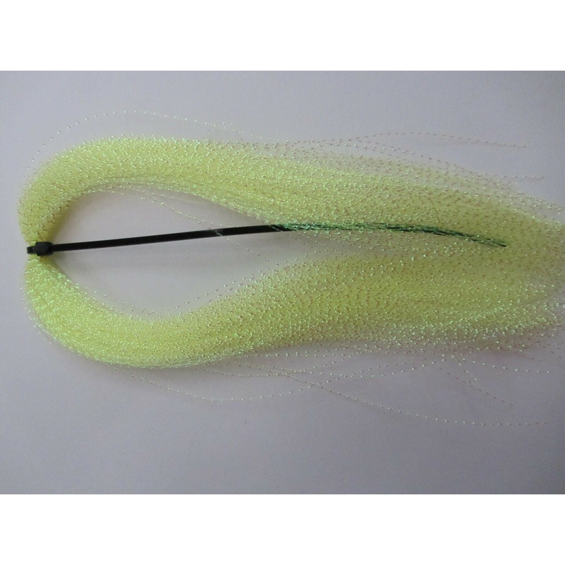 5 x Crystal Flasher Hair Green Fishing Tackle