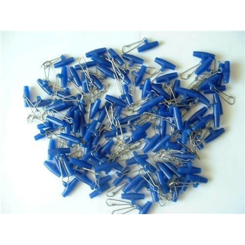 50 X Easy Rigs (Medium Blue) Fishing Tackle
