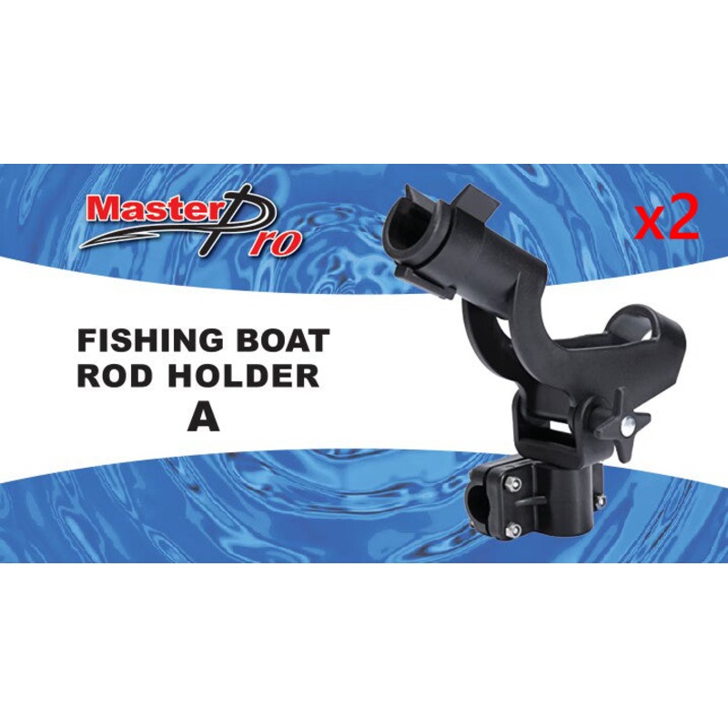 2 X Rail Mount Rod Holder A