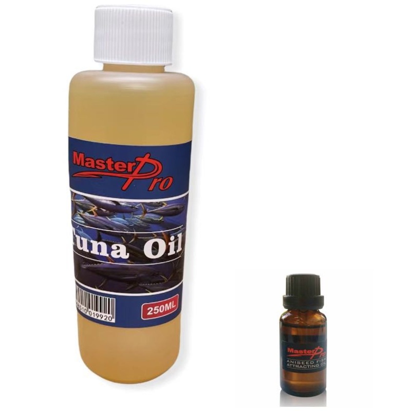 250ml Premium Tuna Oil & 20ml Aniseed Oil concentrated Fish Oil Fishing Tackle