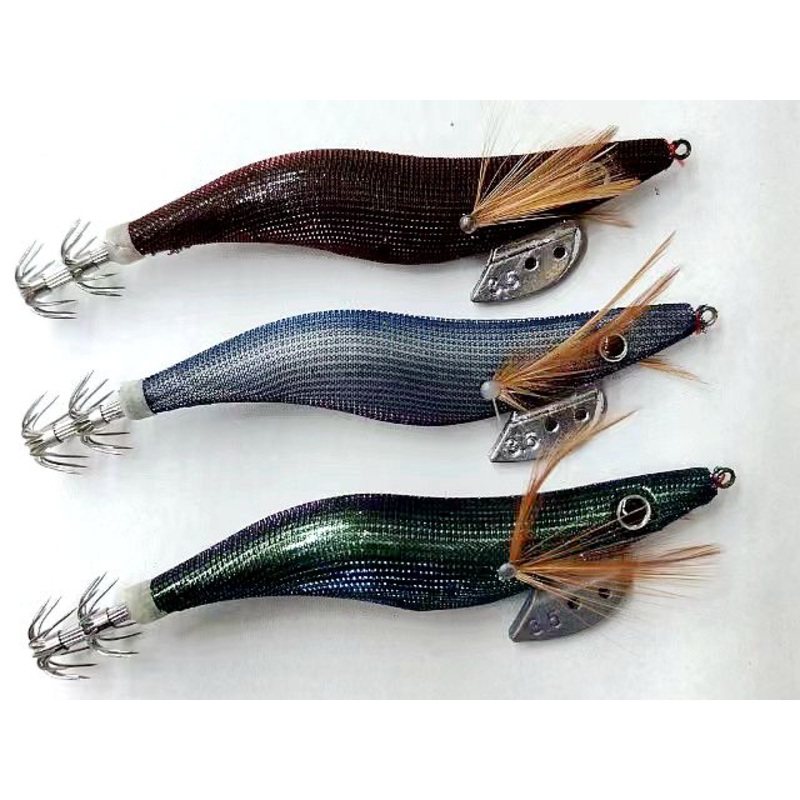 3 x Masterpro High-quality Chameleon Series  Squid Jigs Size 2.5,3.0,3.5