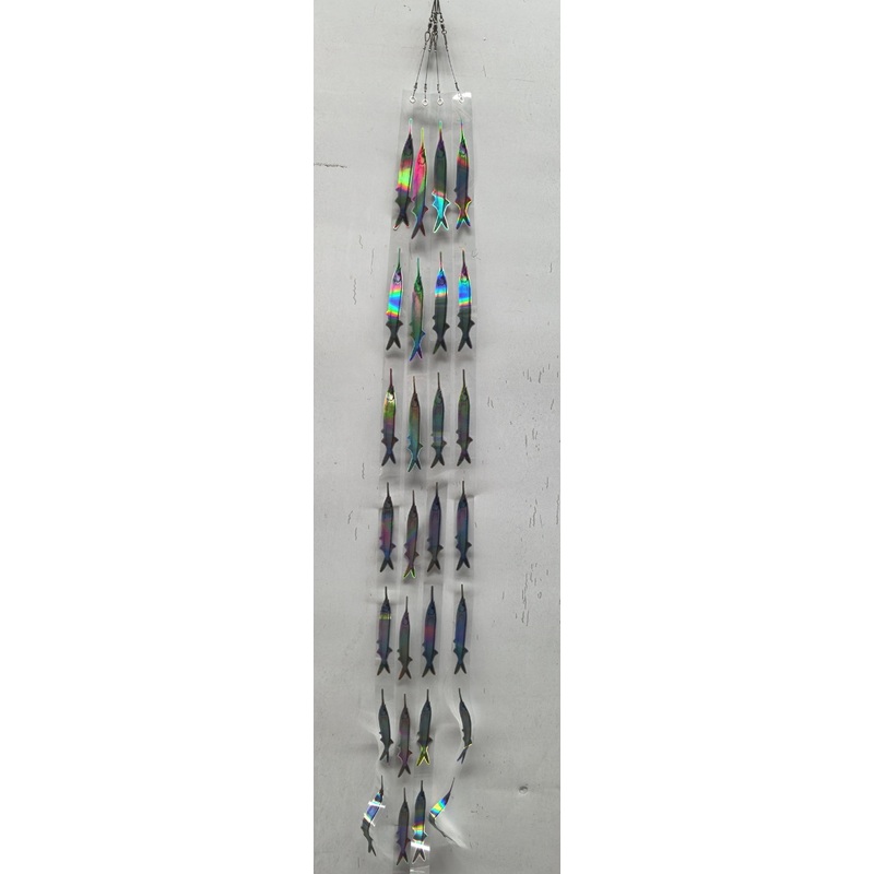 4X MasterPro Rigged Replacement Dredge Game Fishing Teaser Strips 7 Garfish