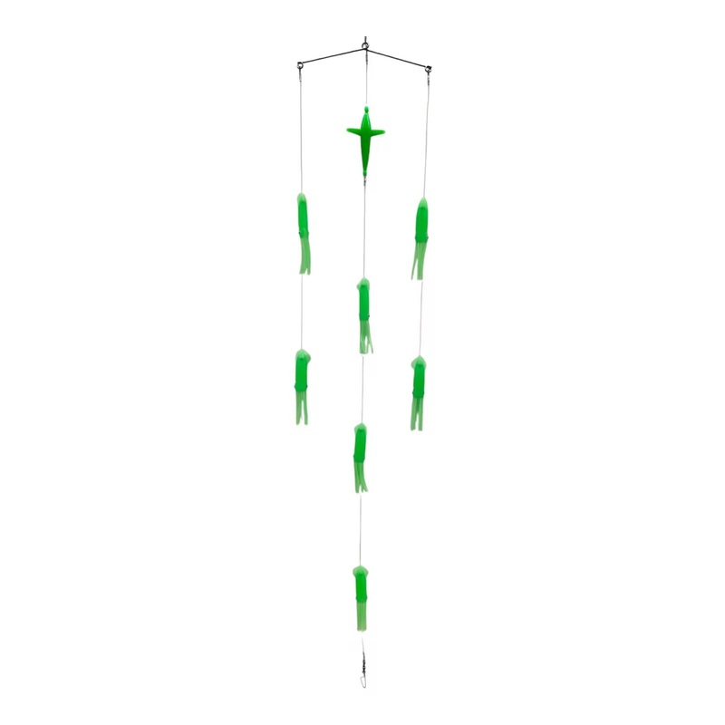 Masterpro Squid Spreader Bar Game Fishing Trolling Teaser 3 Rings  Marlin Tuna Mahi