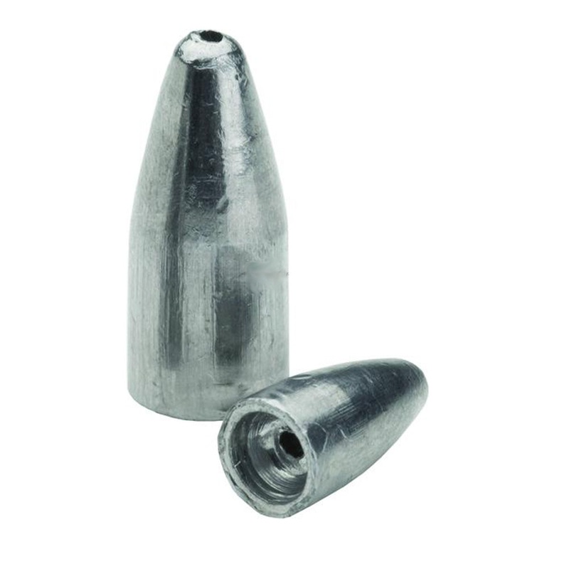 Bullet Weight Slip Sinkers|1/32 (15 pk)|1/32 (25 pk)|1/16 (15 pk)|1/16 (25 pk)|1/8 (12 pk)|1/8 (25 pk)| (10 pk)| (25 pk)|3/16 (10 pk)|3/16 (25 pk)|5/16 (9 pk)|5/16 (25 pk)|3/8 (8 pk)|3/8 (25 pk)| (7 pk)| (25 pk)| (3 pk)| (25 pk)|1 oz (2 pk)