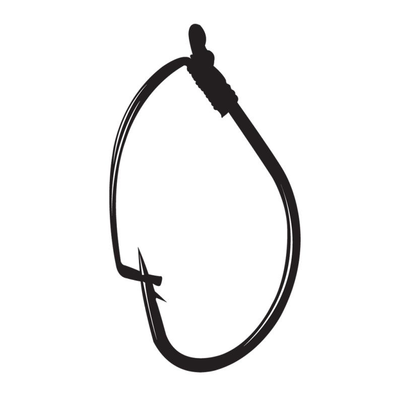 Gamakatsu Weedless Drop/Split Shot Hooks – 5 pk