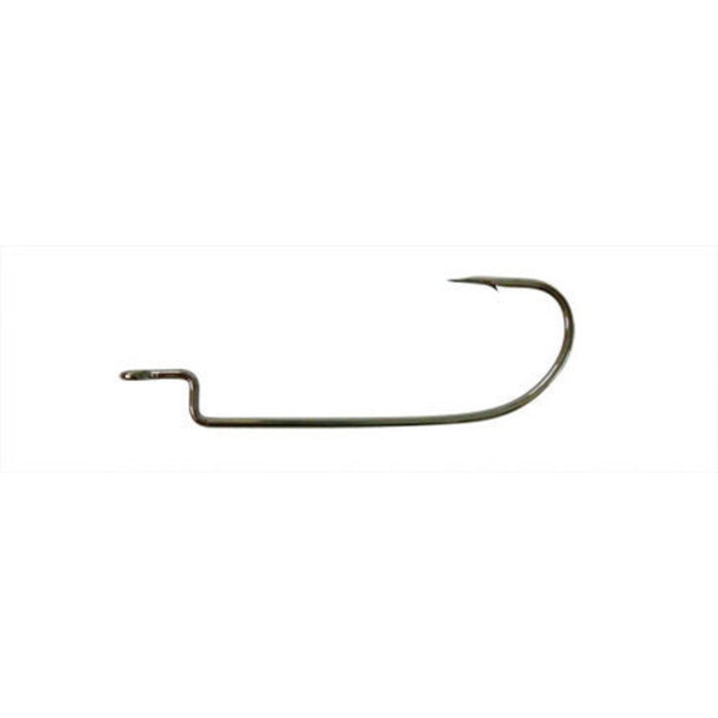 Owner Offset Shank Worm Hooks|1/0 (6 pk)|2/0 (6 pk)|3/0 (5 pk)|4/0 (5 pk)|5/0 (5 pk)