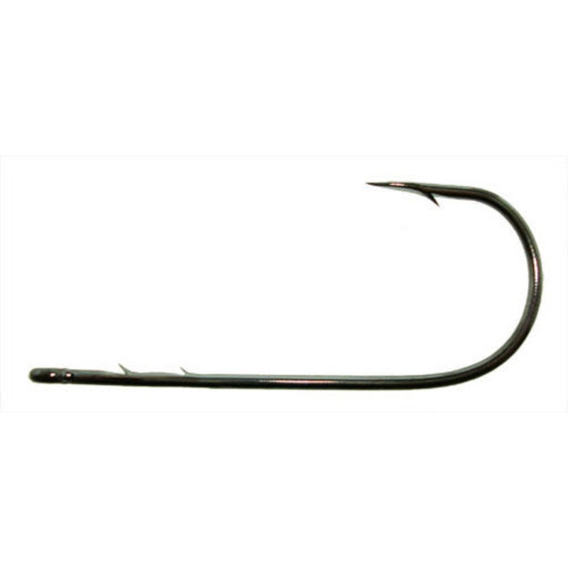 Owner Straight Shank Wide Gap 3X Worm Hooks
