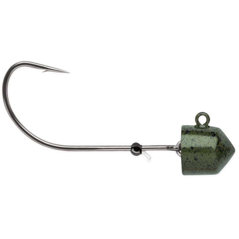 Swingin’ Ned Rig Jig Head|Green Pumpkin|1/16 Oz|1/8 Oz|3/16 Oz|3/8 Oz||1