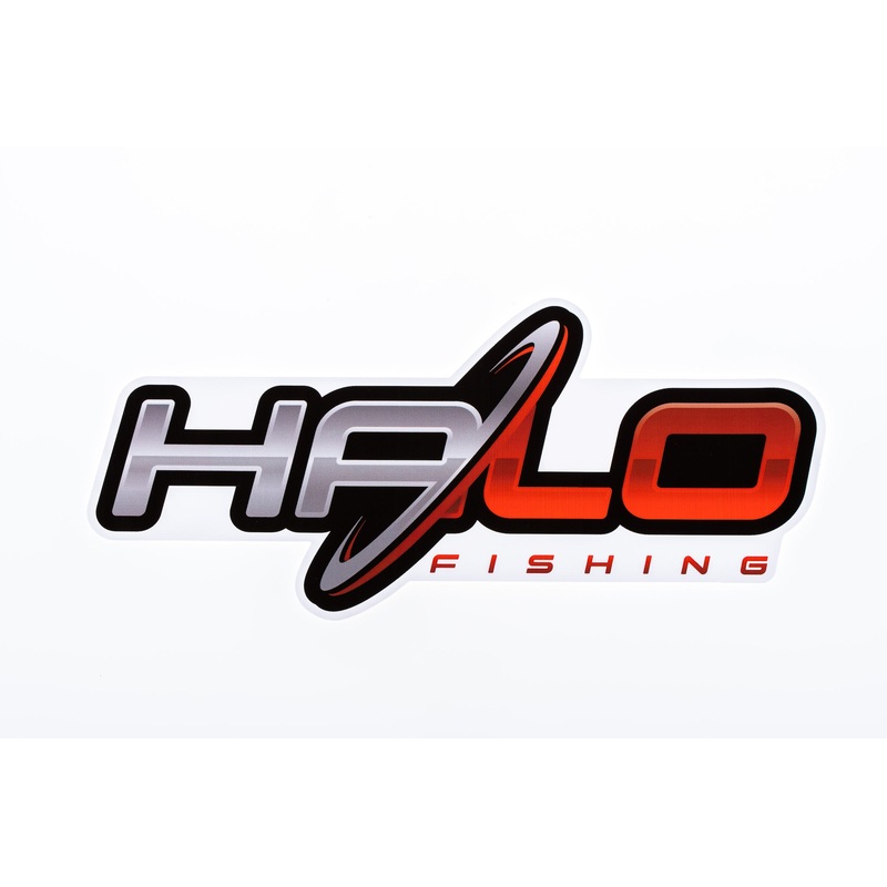 Halo Decal|Small|Black Large 5″ x 5″|White Large