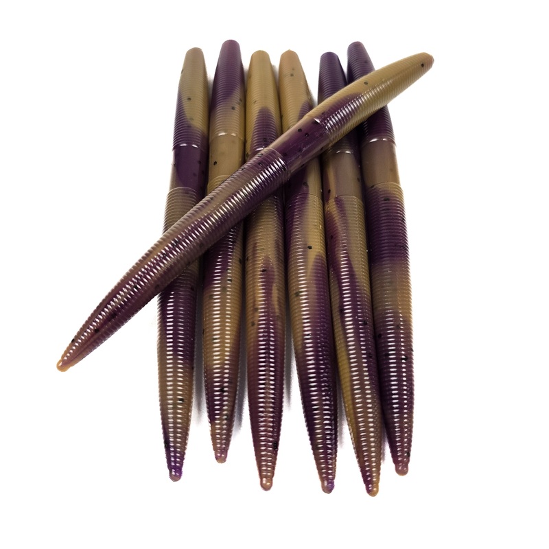 PB & J Swirl 5 Stick Worm (6pk)
