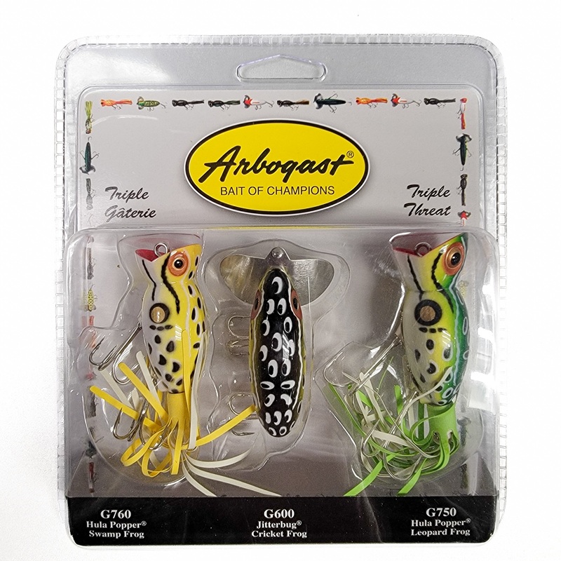 Arbogast Topwater Kit – 3pk