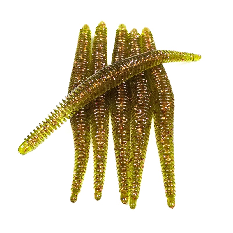 Bankroll 6 Ribbed Worm (6pk)