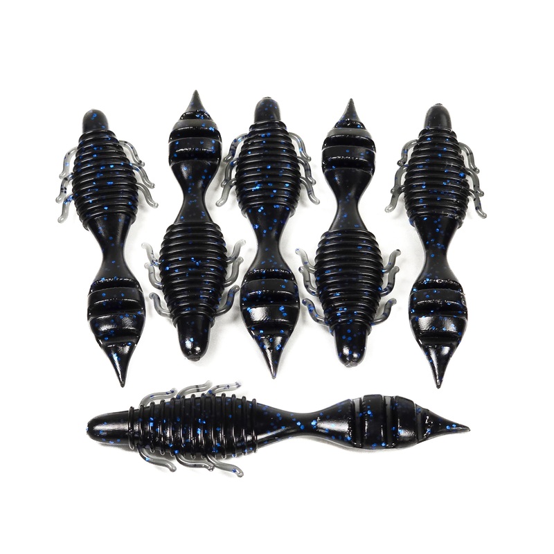 Black and Blue 4.75 Potato Bug (6pk)