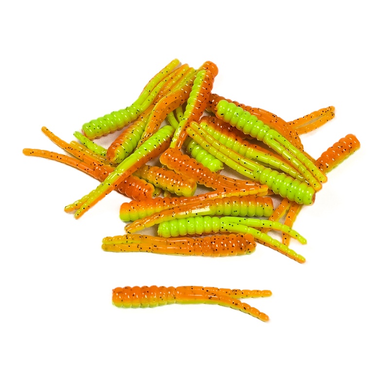 Cajun Cricket 2 Split Straight Tail Grub (20pk)
