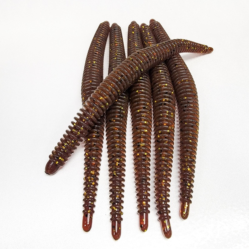 Fried Banana 6 Ribbed Worm (6pk)